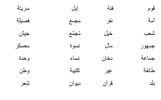 4479 اسماء الجمع